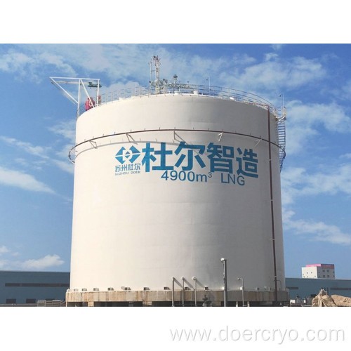 Customized Flat Bottom Cryogenic LOX/LIN/LAR Tanks